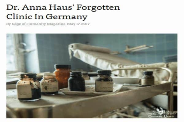 Edge of Humanity Feature Dr Annas Haus Photos
