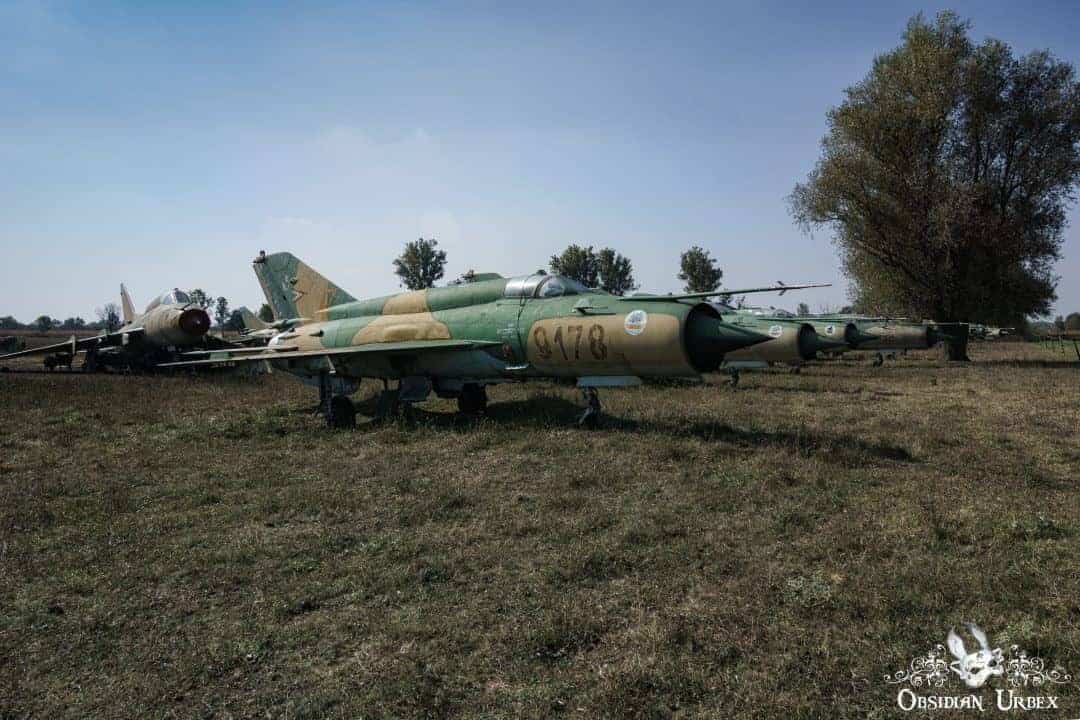 Forgotten MiGs Hungary Abandoned Mikoyan Gurevich MiG 21UM Hungarian Airforce