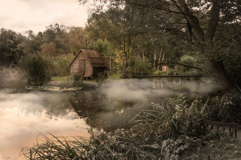Sunset Fishing Village Hungary Featured Image