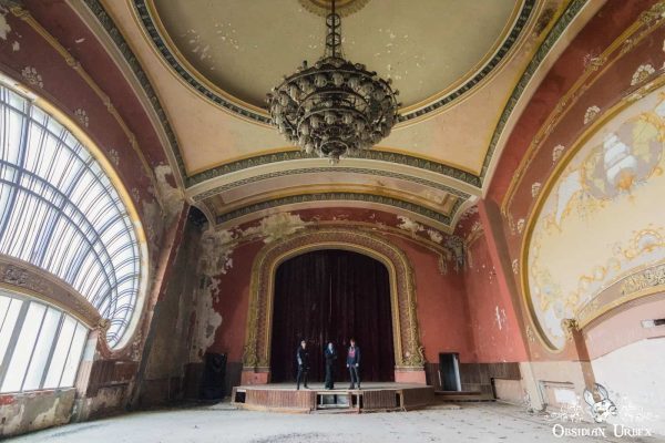 Romania December 2017 Casino Stage Ballroom Selfie Janine Pendleton Jack Alford Jack Masey