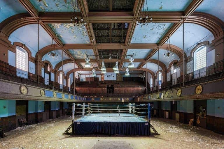 Blue Boxing Ring USA Featured Image