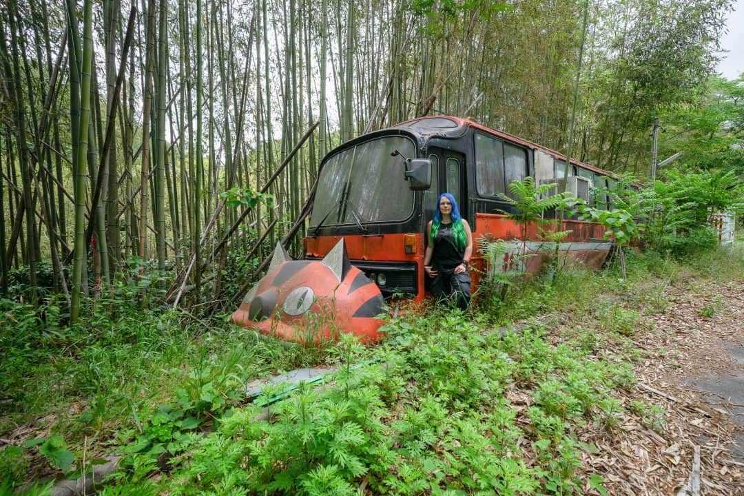Japan Haikyo Tour 2019 Part 2 Janine Pendleton Meets Catbus from My Neighbour Totoro