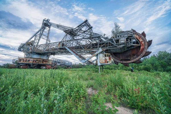 Germany Summer 2020 The GDR Ballroom Tour The Monster Excavator Selfie Janine Pendleton
