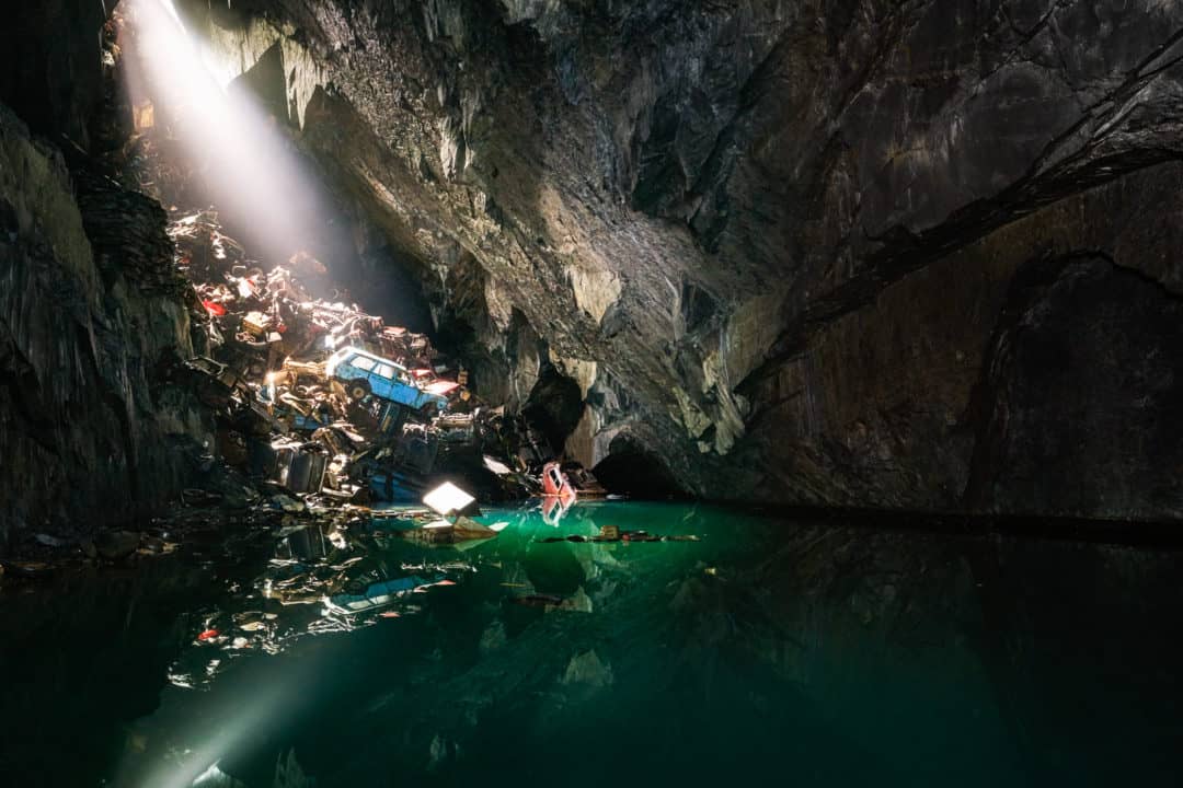 Cavern of Lost Souls Abandoned Car Cave Wales Featured Image