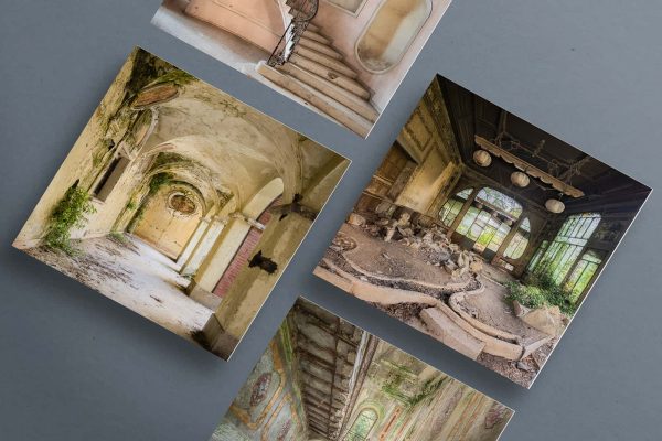 Greeting Cards Abandoned Italy Series Urban Exploration Places Gift By Obsidian Urbex Photography Preview