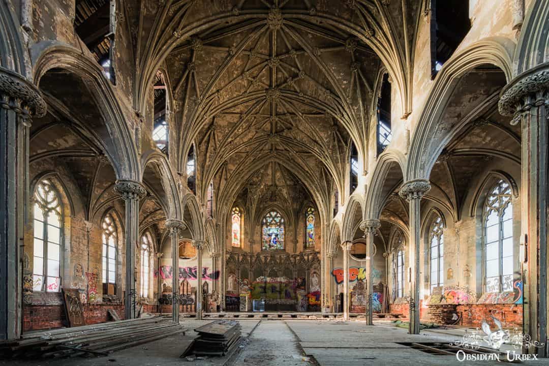 Gothic Revival Church USA Abandoned For Over Twenty Years