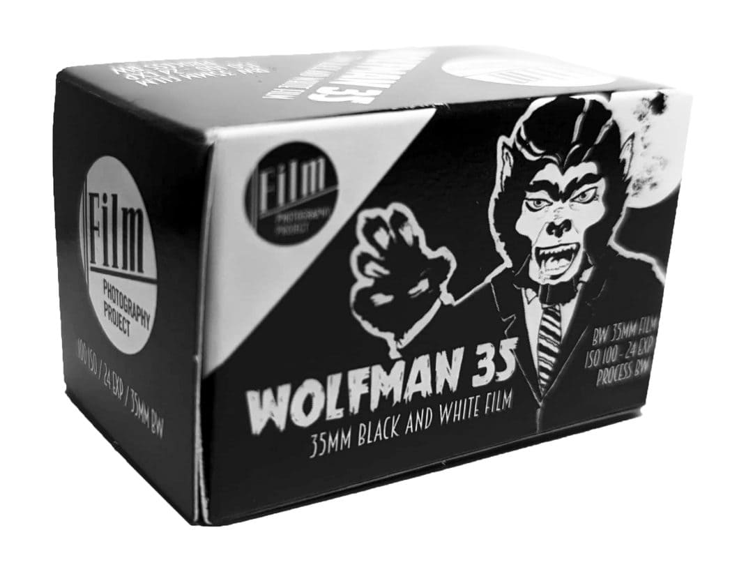 Wolfman 35mm film Review Photos Film Box