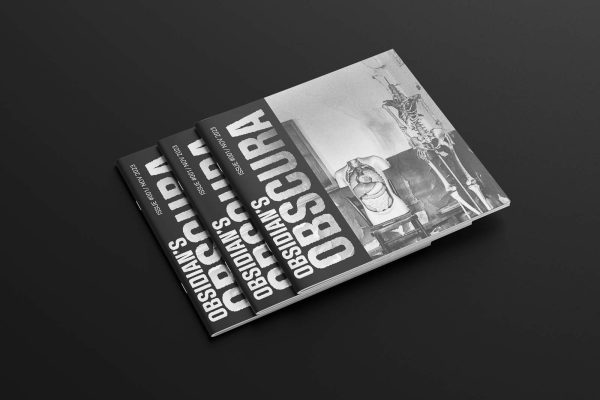 Obsidians Obscura Zine 001 Pile Of Three Obsidians Obscura Zine 001 Pile Of Three